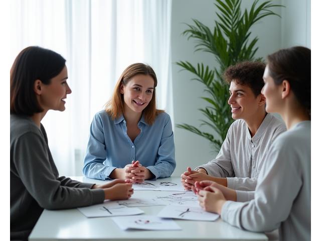A diverse group of adults (35+) responsibly consulting a healthcare professional about natural remedies, with charts and diagrams in the background about drug interactions and safety. Clear, well-lit scene.